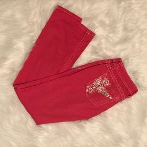 Hot Pink Miss Me jeans